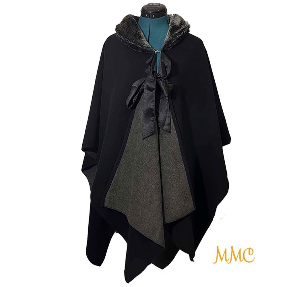 Luxurious Black Cape